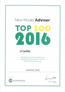 New Model Adviser Award Top 100 2016